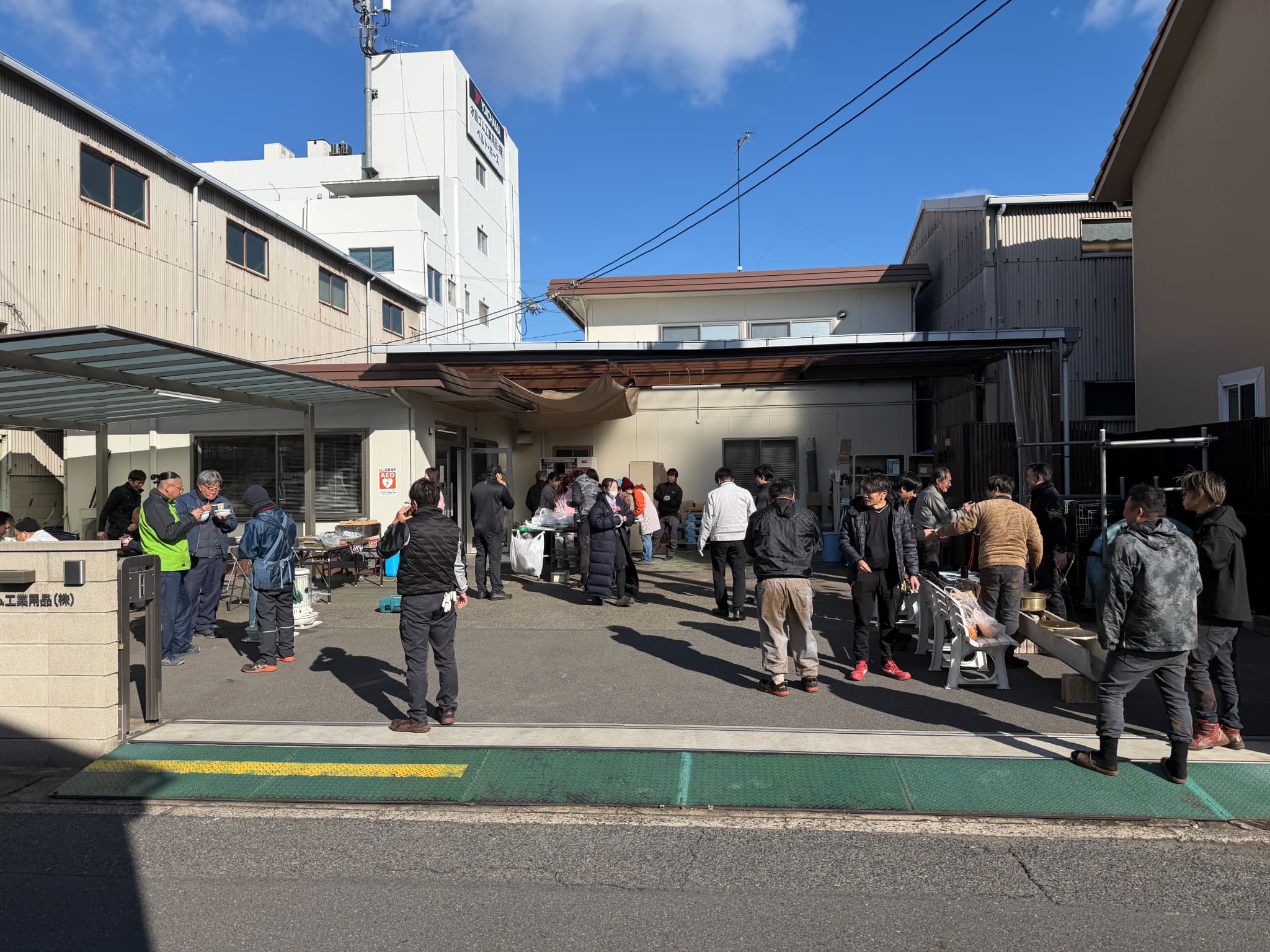 餅つきを行いました。